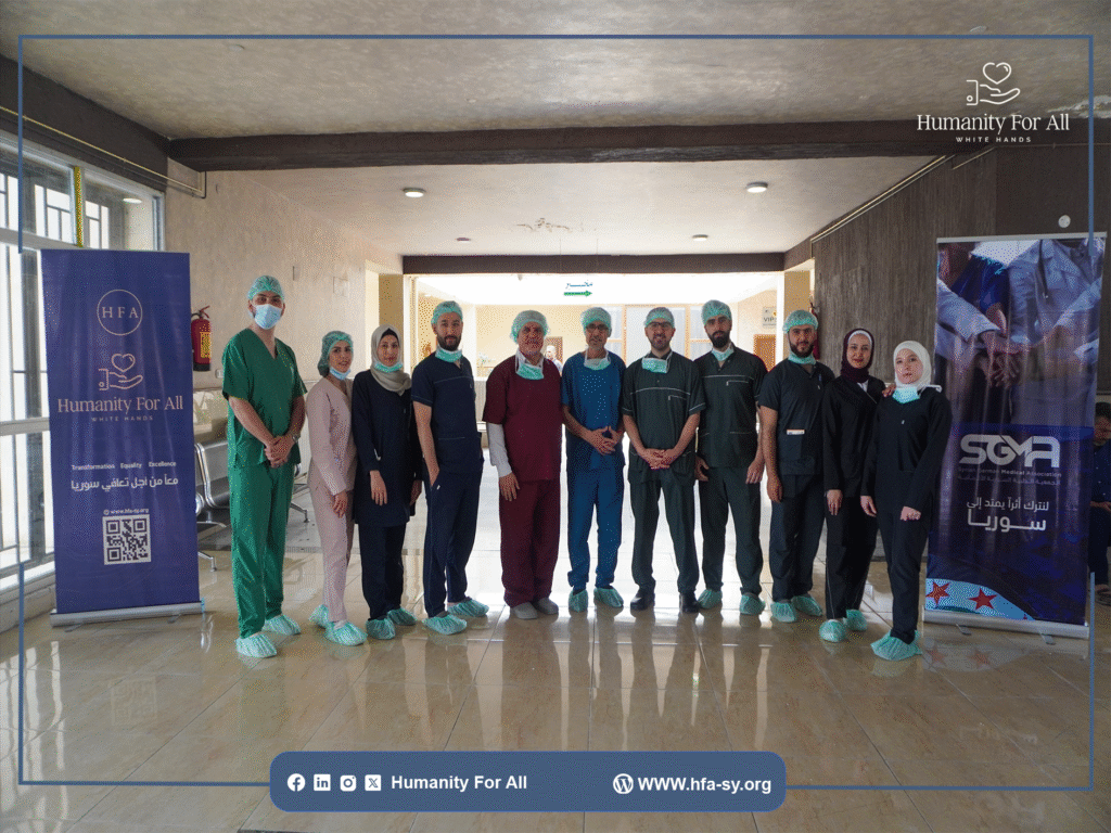 Specialized Ophthalmic Surgical Activities Across Syrian Governorates in Partnership with SGMA and Humanity for All