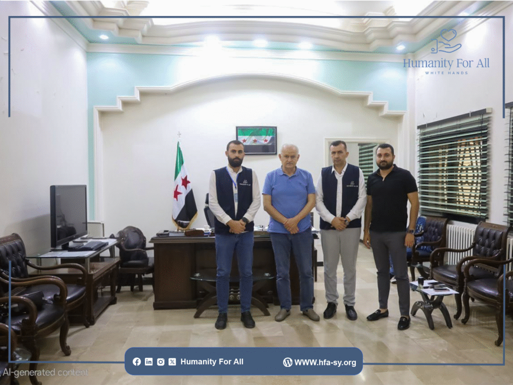 Memorandum of Understanding Signed Between Humanity for All and Lattakia Health Directorate to Develop Medical Laboratories